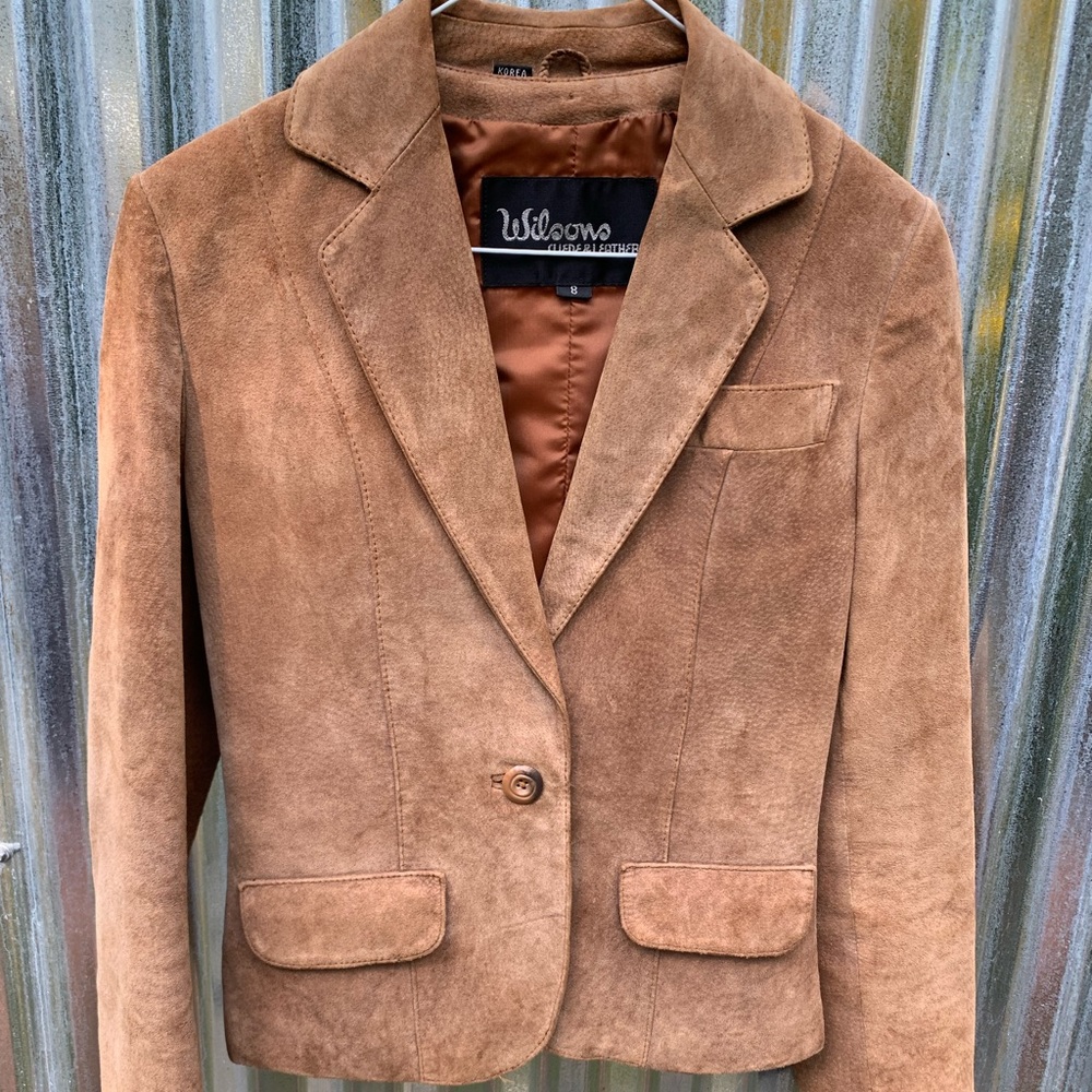 Vintage 100% real leather jacket